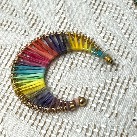 Plunder Rainbow Colored Earrings - Picture 3 of 3